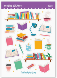 Reading Stickers A6 | Little Lefty Lou |