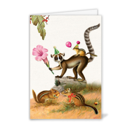 Adriana Sanmartin - Lemur and chipmunks