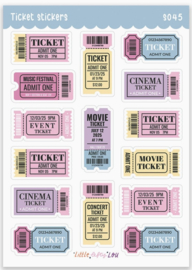 Ticket Stickers A6 | Little Lefty Lou |