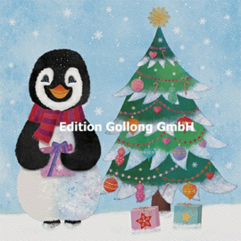 Sandra Brezina - Pinguin bij de kerstboom