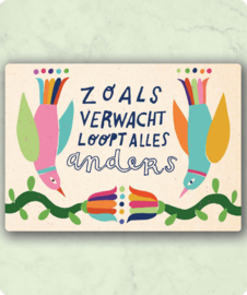 Claire van Heukelom  - Zoals verwacht loopt alles anders