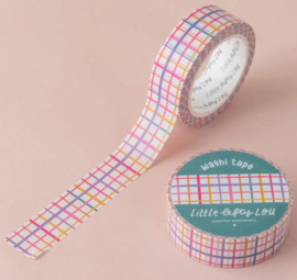 Washi Tape – Colorful Grid | Little Lefty Lou |