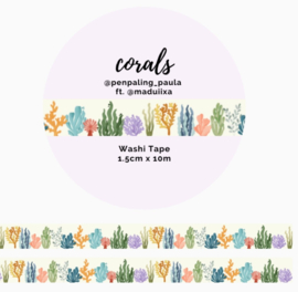 Washi Tape – Corals | Penpaling Paula |
