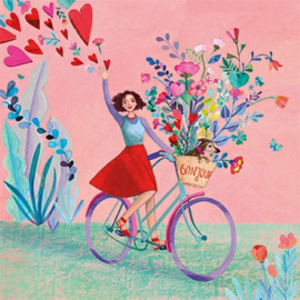 Mila Marquis  - Op de fiets
