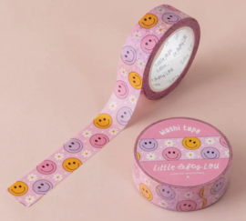 Washi Tape – Pastel Smileys | Little Lefty Lou |
