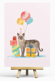 Penpaling Paula - Birthday Cat