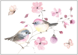 Nikiparonak  - Vogeltjes op bloesemtakken