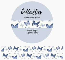 Washi Tape – Butterflies | Penpaling Paula |