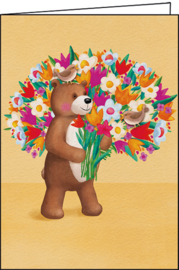 Jessica Pezzotti  - Beer met bloemen