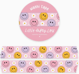 Washi Tape – Pastel Smileys | Little Lefty Lou |