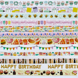 Only Happy Things - Washi tape Fastfood