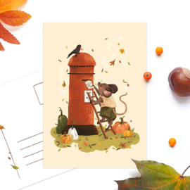 Studio Draak - ‘Ik hou van de herfst’  Brievenbus