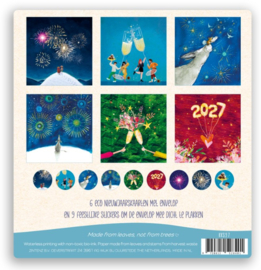 ZintenZ Nieuwjaarskaarten-set (6 kaarten)