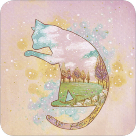 Jehanne Weyman  - Pastel maan kat