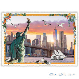 Edition Tausendschön  - NY Skyline Brooklyn Bridge