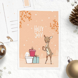 Studio Draak - Oh deer it's Christmas (Versie Oranje)