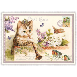 Barbara Behr  - Kat met fluit