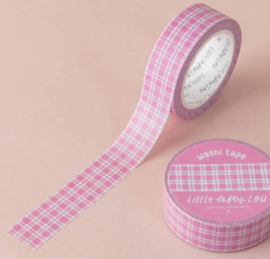 Washi Tape – Pink Gringham | Little Lefty Lou |