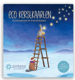 ZintenZ kerstkaartenset (6 kerstkaarten)