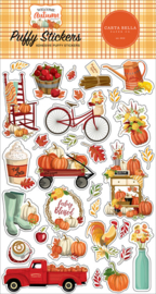 STICKERVEL - Carta Bella Welcome Autumn Puffy Stickers
