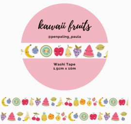 Washi Tape – Kawaii Fruits | Penpaling Paula |