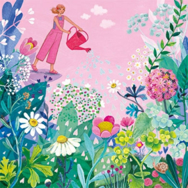 Mila Marquis  - Bloemen water geven