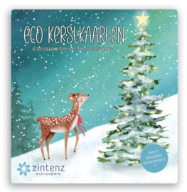 ZintenZ kerstkaartenset (6 kerstkaarten)