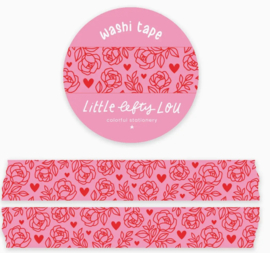 Washi Tape – Hearts and Roses | Little Lefty Lou |