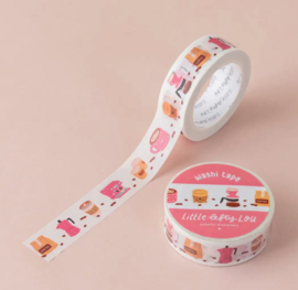 Washi Tape – Coffee Time Pink | Little Lefty Lou |