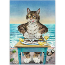 Reinhard Michl  - Aan de kattentafel is er altijd vis