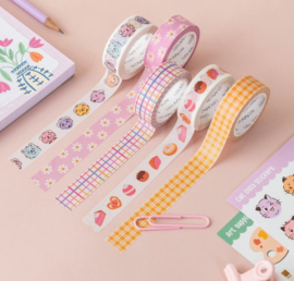 Washi Tape – Colorful Grid | Little Lefty Lou |