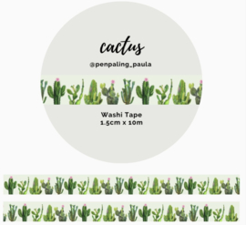 Washi Tape – Cactus | Penpaling Paula |