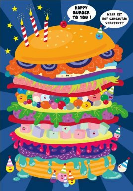 Lali - Happy Burger to You! Waar zit het cadeautje verstopt?