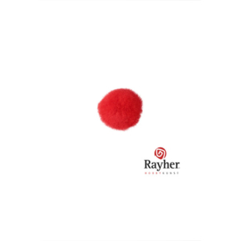Rode pompon 10 mm van Rayher