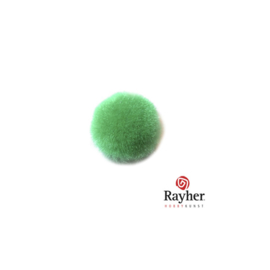 Green pompon 15 mm from Rayher