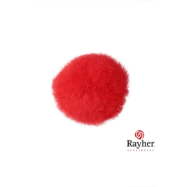 Rode pompon 20 mm van Rayher