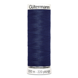 Nr 011 Donkerblauw Gutermann alles naaigaren 200 m