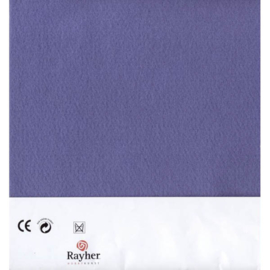 Paars textielvilt soft 30 x 45 cm van Rayher