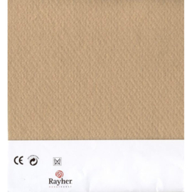 Beige textielvilt soft 30 x 45 cm van Rayher