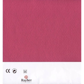 Fuchsia textielvilt soft 30 x 45 cm van Rayher