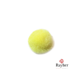 Gele pompon 20 mm van Rayher