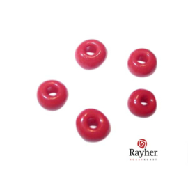 Rode indianenkraal 4,5 mm, Rocailles van Rayher