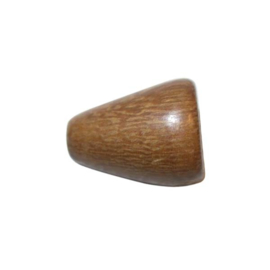 Bruine houten kegel