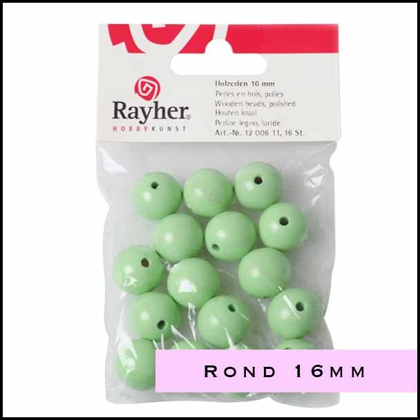 Hout Rayher rond 16 mm