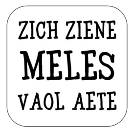 Zich ziene meles