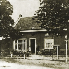 Onderzetter "Café Maaszicht"