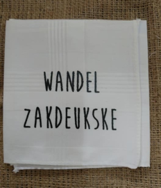Zakdoek "Wandel Zakdeukske"