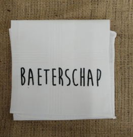 Zakdoek "Baeterschap"