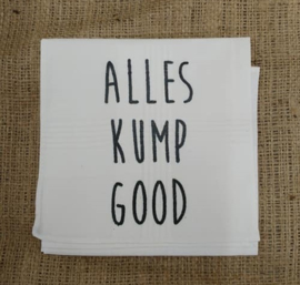 Zakdoek "Alles kump good"