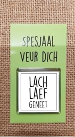 lach, laef, geneet